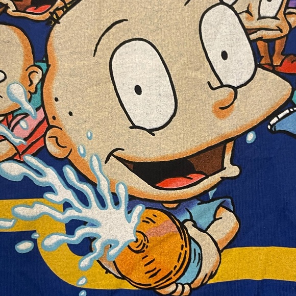 Licensed Nickelodeon Rugrats Retro Men’s Large Vintage Graphic T-Shirt NWOT - Picture 4 of 6